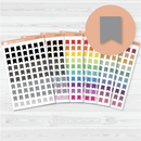 Hobonichi Cousin Mini Flag Planner Stickers | B-567