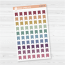 Hobonichi Cousin Mini Flag Planner Stickers | B-567