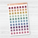 Hobonichi Cousin Mini Flag Planner Stickers | B-567