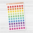 Hobonichi Cousin Mini Flag Planner Stickers | B-567