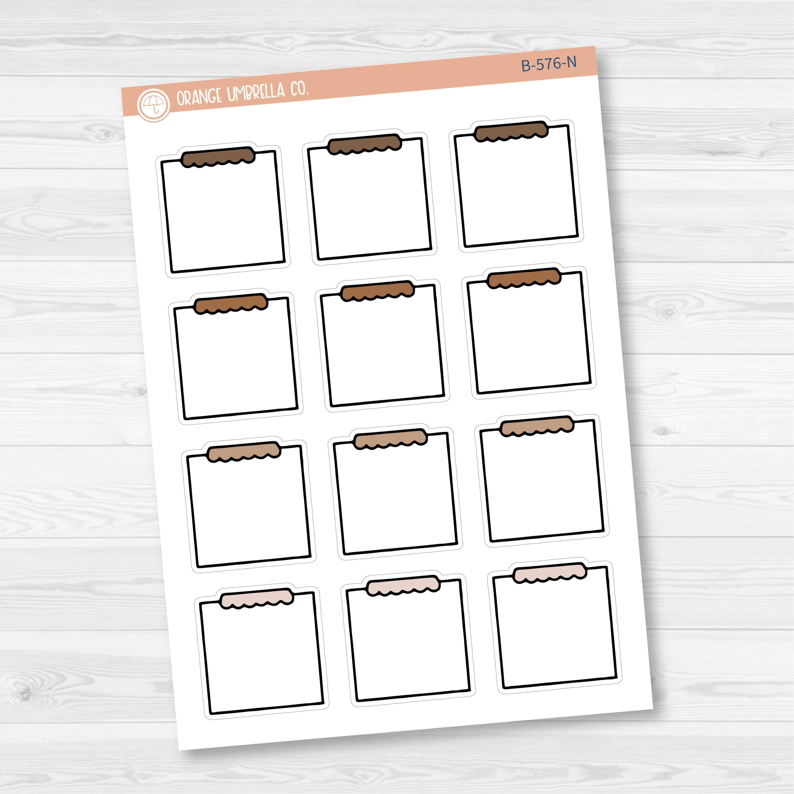 CLEARANCE | Note Label Planner Stickers | B-576