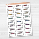 Note Doodle Label Planner Stickers | B-580