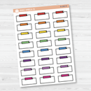 Note Doodle Label Planner Stickers | B-580
