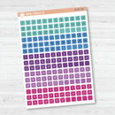 Mini Date Dots - 5 Months Planner Stickers | Square FC12 Script | B-587