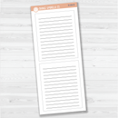 CLEARANCE | 2024 7x9 Daily Duo Lined Box Planner Stickers | B-636-B