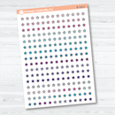 Tiny Star Icon Planner Stickers | Micro Functional Planner Stickers | B-710