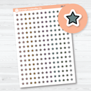 CLEARANCE | Bold Blooms Erin Condren Palette | Tiny Star Planner Stickers from Kits | BB-004