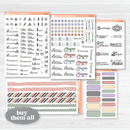 Wellness Pack planner stickers — Rest and Recharge bundle with icons, trackers, quotes, and washi for wellness and self-care planning
