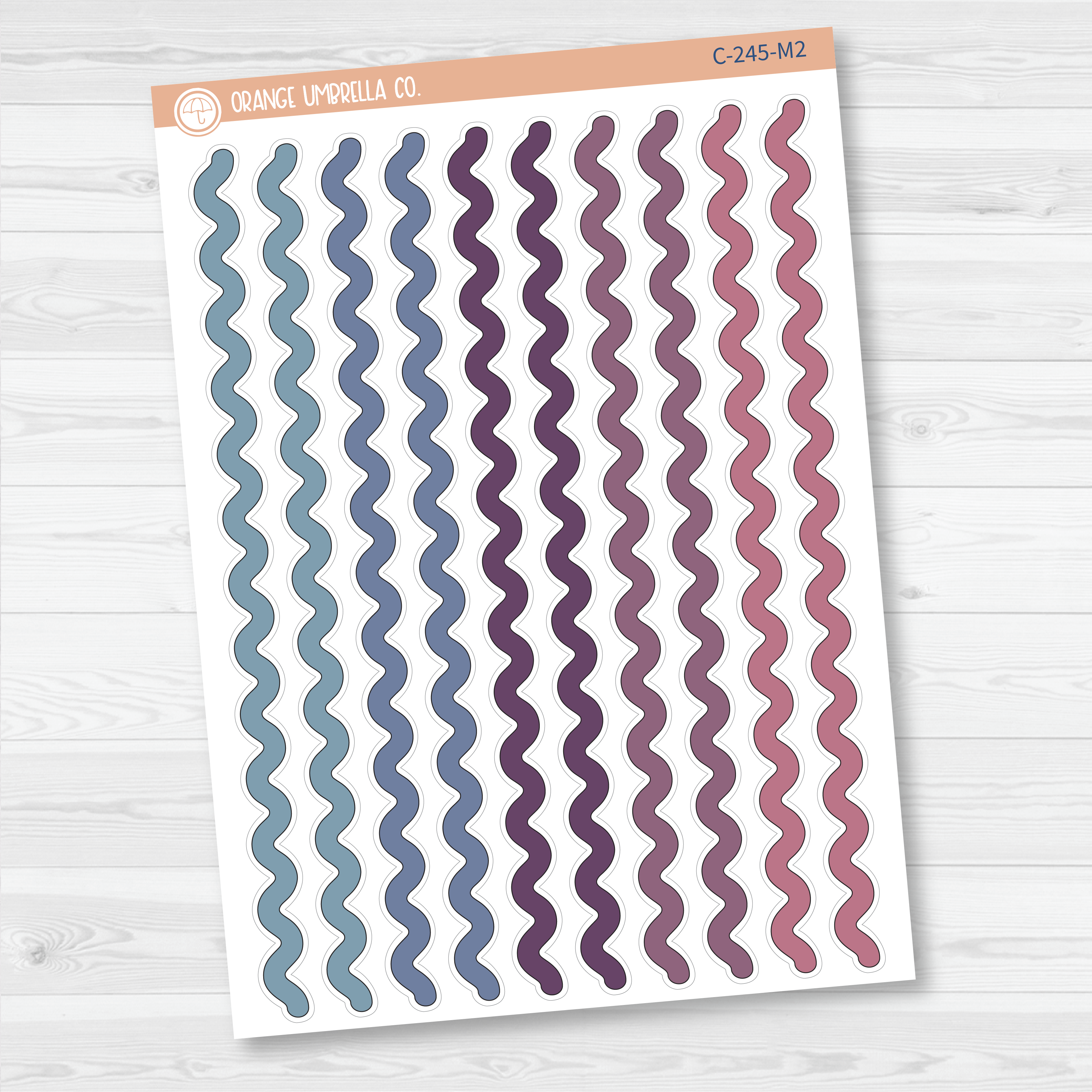 Ric Rak Washi Strips Planner Stickers | C-245
