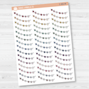 String Beads Deco Planner Stickers | C-301