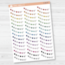 String Beads Deco Planner Stickers | C-301