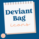 Icons Mis-Fit Grab Bag, Deviant Planner Stickers [Orders of more than 1 pack may receive duplicates]