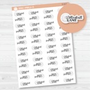 Volleyball Game Icon Script Planner Stickers | FC10 | E-017