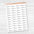 Dentist Appointment Icon Script Planner Stickers | FC11 | E-038