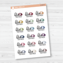 Pet Flea Treatment/Meds Icon Script Planner Stickers | E-044