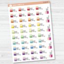 Happy Birthday Icon Script Planner Stickers | FC11 | E-054