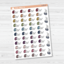 School Pickup Icon Script Planner Stickers | FC11 | E-059