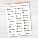 Pet Related Mixed Event Icon Script Planner Stickers | F16 | E-076