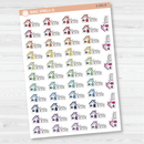 Clean House Icon Script Planner Stickers | FC11 | E-095