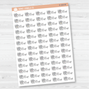 Fuel Up Icon Script Planner Stickers | FC12 | E-103