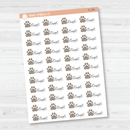 Vet Appt Script Icon Script Planner Stickers | FC12 | E-106