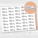 Do the Laundry Icon Script Planner Stickers | FC2 | E-130