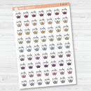 Medicine AM-PM Tracking Icon Script Planner Stickers | E-141