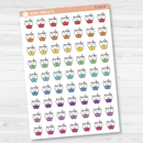 Medicine AM-PM Tracking Icon Script Planner Stickers | E-141