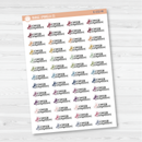 Cheer/Cheerleading Competition Icon Script Planner Stickers | FC10 | E-152