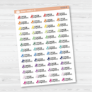 Cheer/Cheerleading Competition Icon Script Planner Stickers | FC10 | E-152