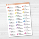 Dance Competition Icon Script Planner Stickers | FC12 | E-193