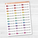 File Folder Organize Icon Script Planner Stickers | FC12 | E-194