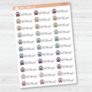 Grooming Appointment Icon Script Planner Stickers | FC12 | E-200