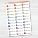 Grooming Appointment Icon Script Planner Stickers | FC12 | E-200