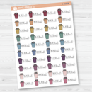 Trash Out Icon Script Planner Stickers | FC12 | E-206