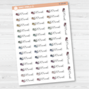 Track Meet Icon Script Planner Stickers | FC12 | E-215