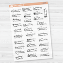 January Wacky Mini Holidays Script Planner Stickers | F16 | E-216
