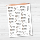 Weigh-In Scale Icon Planner Stickers | E-218