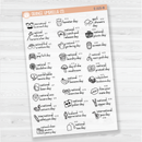 April Wacky Holidays Script Planner Stickers | F16 | E-225