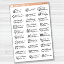 June Wacky Holidays Script Planner Stickers | F16 | E-229