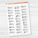 October Wacky Holidays Mini Script Planner Stickers | F16 | E-238