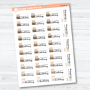 Birthday Fill-In Stickers | Cake Candle Event Labels for Planners | F16 | E-244