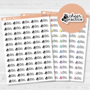 Cheer Practice Event Megaphone Icon Script Planner Stickers | F16 | E-251