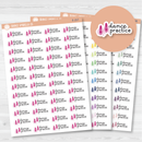 Dance Practice Event Shoes Icon Planner Stickers | F16 | E-257