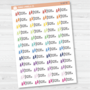 Dance Practice Event Shoes Icon Planner Stickers | F16 | E-257