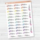 Dance Competition Event Shoes Icon Planner Stickers | F16 | E-259