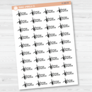 Dance Practice Event Girl Icon Planner Stickers | F16 | E-260