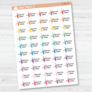 Dance Class Event Girl Icon Planner Stickers | F16 | E-261