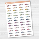 Run Event Labels | Exercise Icon Script Planner Stickers | F16 | E-276