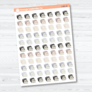 Hand Doodled Books Icon Planner Stickers | Reading & Study Planner Stickers | I-001